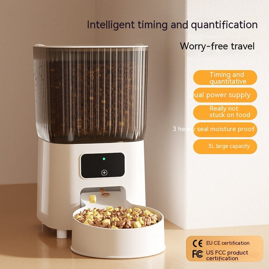 Automatic Pet Feeder Cat Intelligent Remote Control