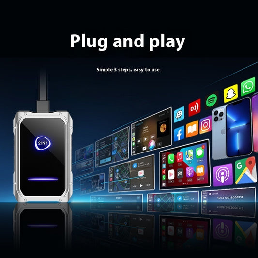 Wireless Carplay Box Smart Car-mounted Adaptor