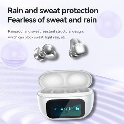 Ear-mounted AI Smart Headset Large Power Touch Screen Bluetooth Headset