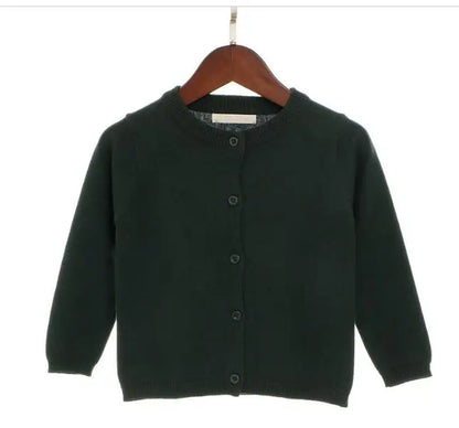 2024 Autumn Girls Cardigan Sweater Top Baby Children Clothing New Boys Girls Knitted Cardigan Sweater Newborn Outerwear Sweaters