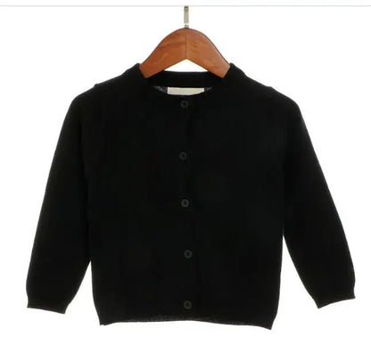 2024 Autumn Girls Cardigan Sweater Top Baby Children Clothing New Boys Girls Knitted Cardigan Sweater Newborn Outerwear Sweaters