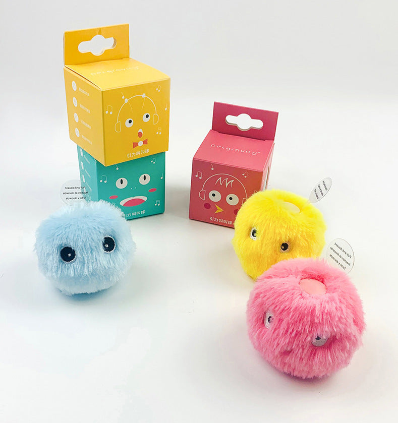 Kitty Calling Ball Toy Light-emitting Cat Teasing
