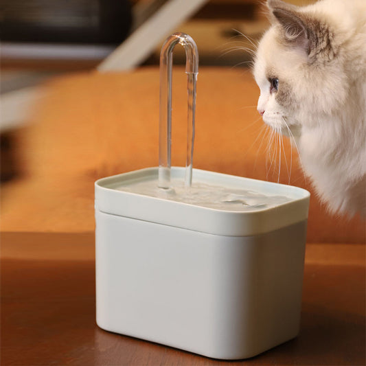 Automatic Cat Water Fountain Auto Filter USB